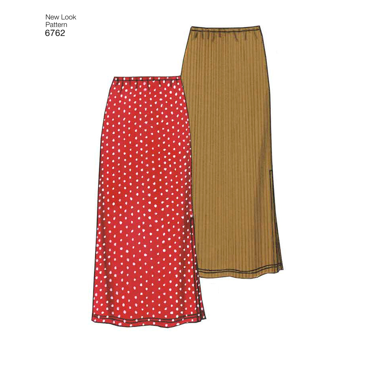 Patron New Look n°6762 – Ensemble jupe, pantalon, veste et t-shirt