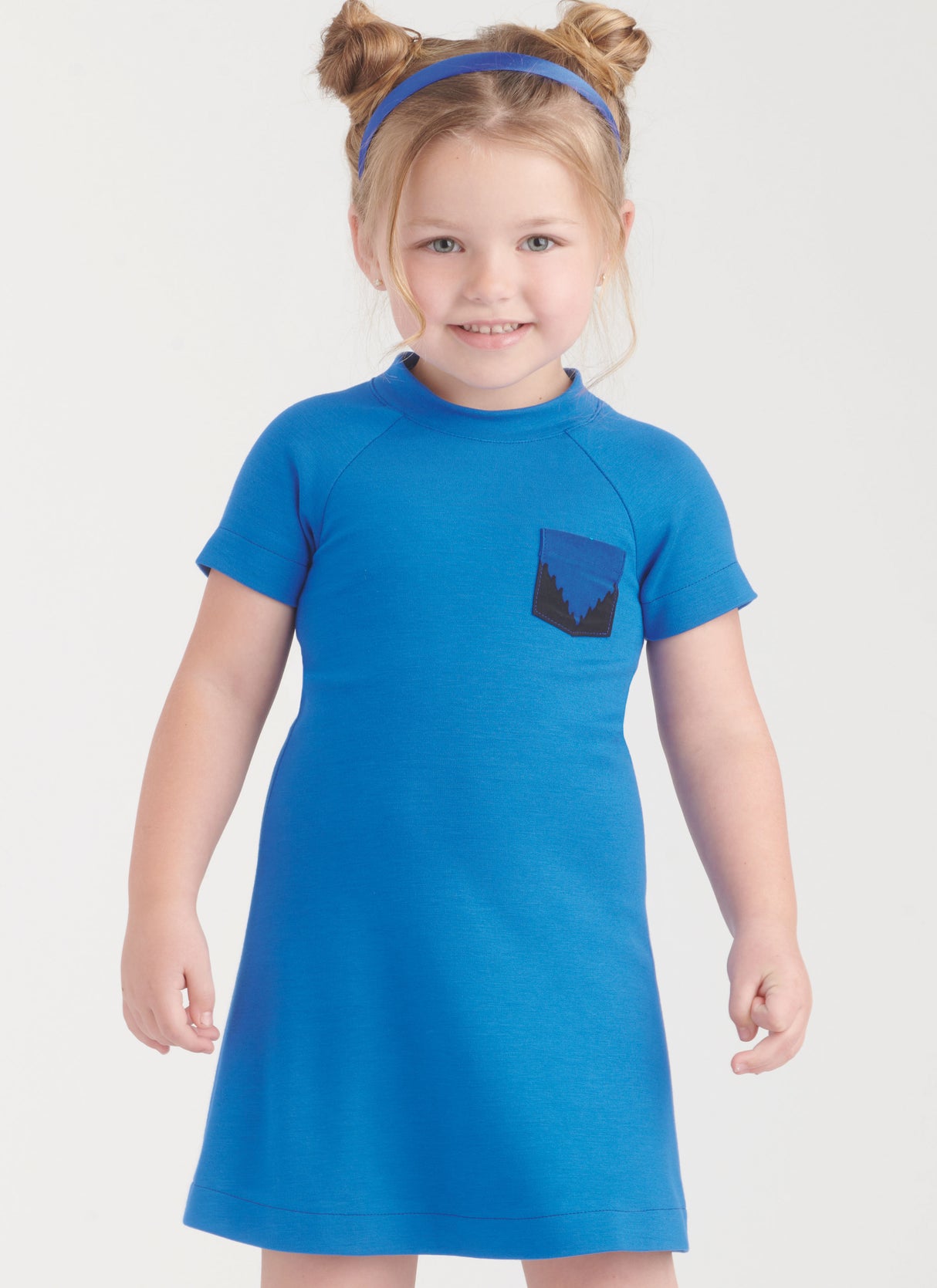 Patron New Look n°6773 - Robe en tricot pour enfants