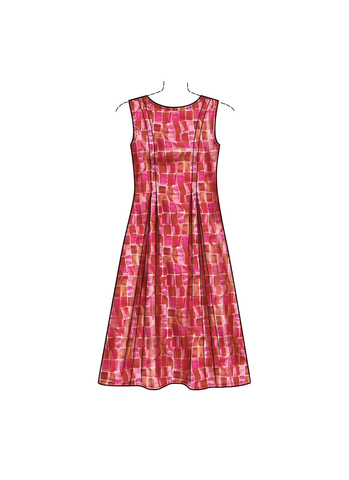 Patron New Look n°6778 – Robe en deux longueurs