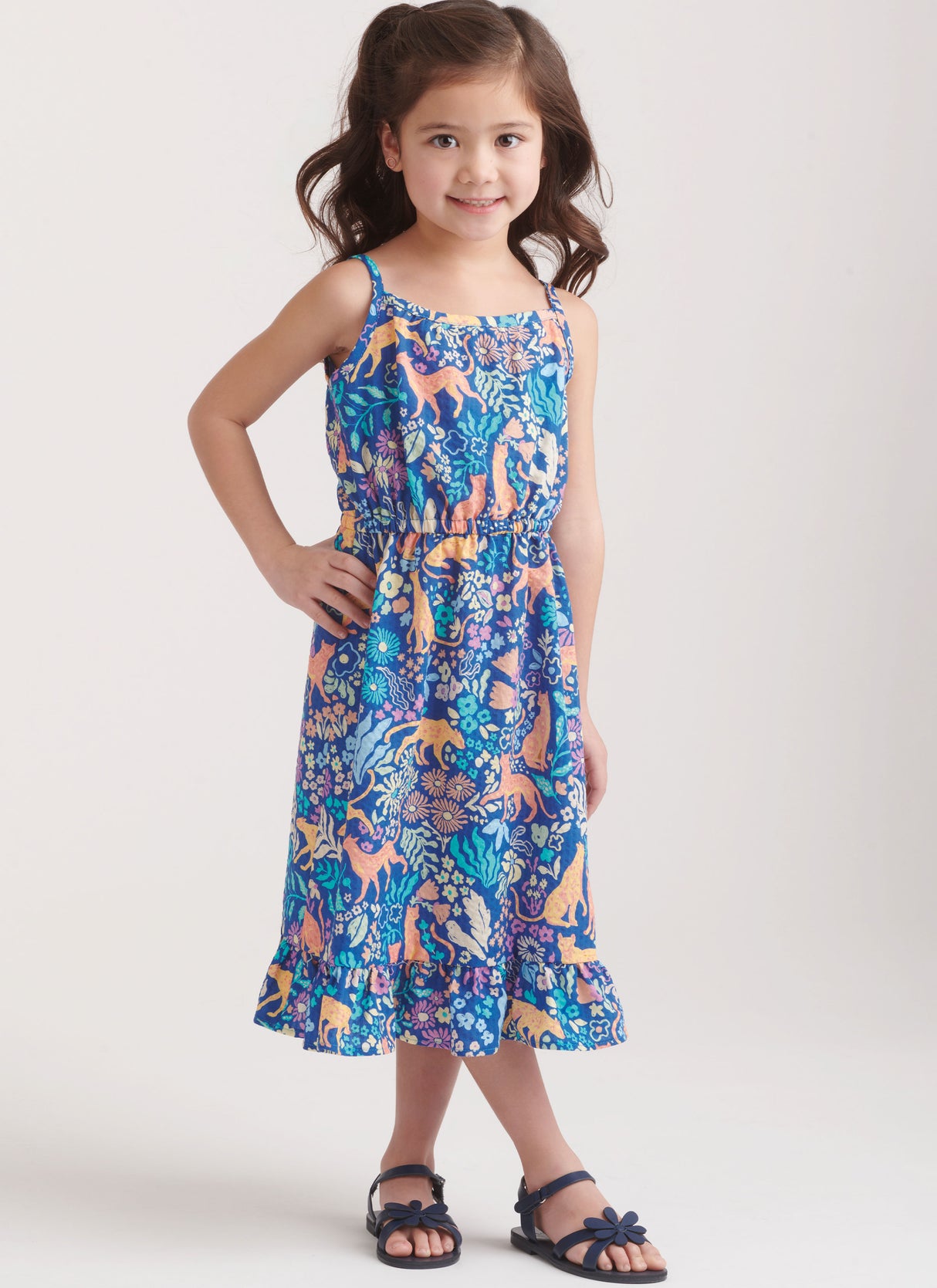 Patron New Look n°6783 – Combinaison et robe d'été pour enfants