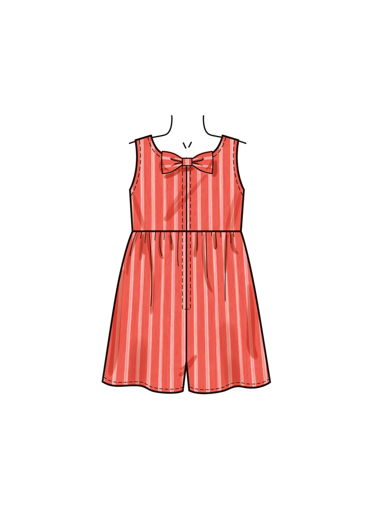 Patron New Look n°6784 – Robes et barboteuse pour enfants