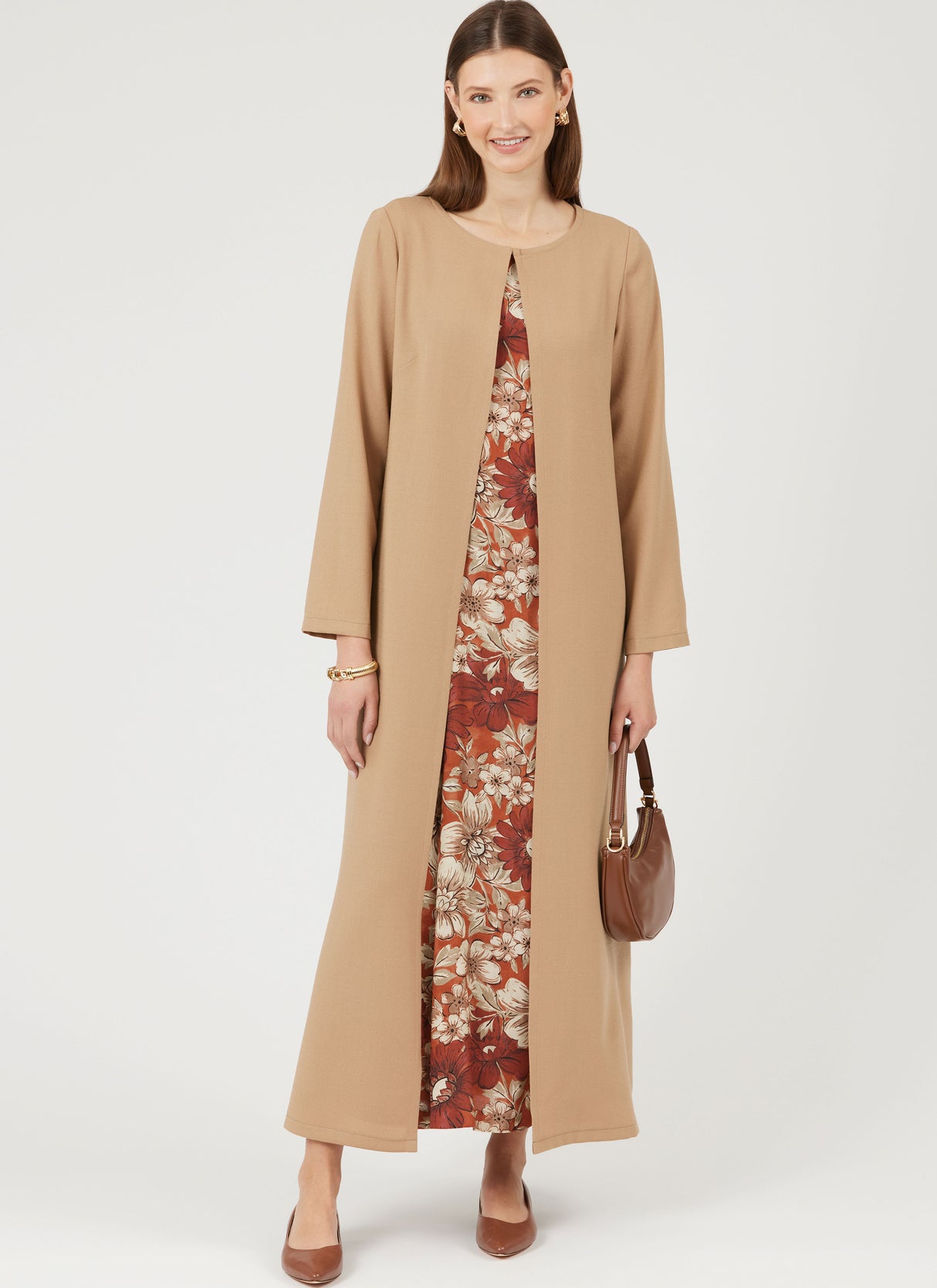 Patron New Look n°6785 - Robe trapèze sans manches et manteau élégant