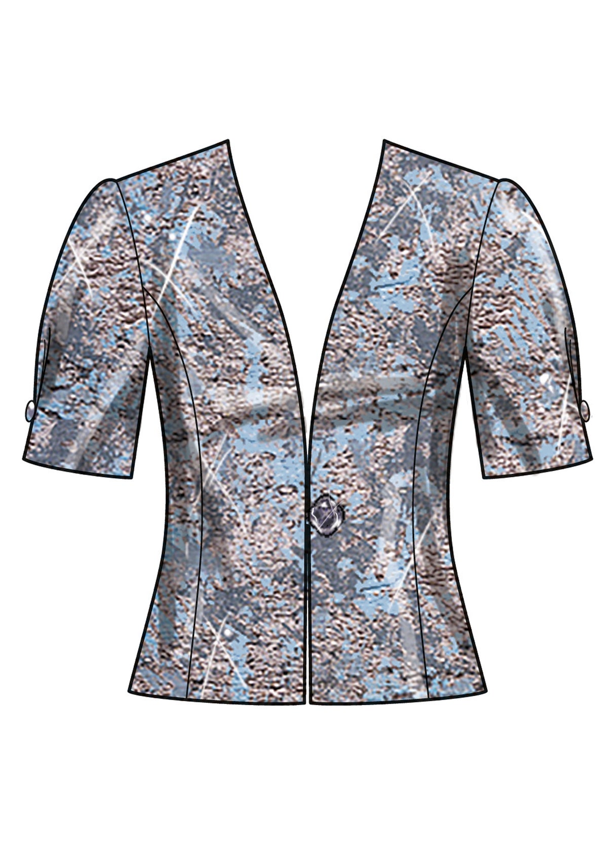 Patron New Look n°6789 - Veste féminine avec variations de style