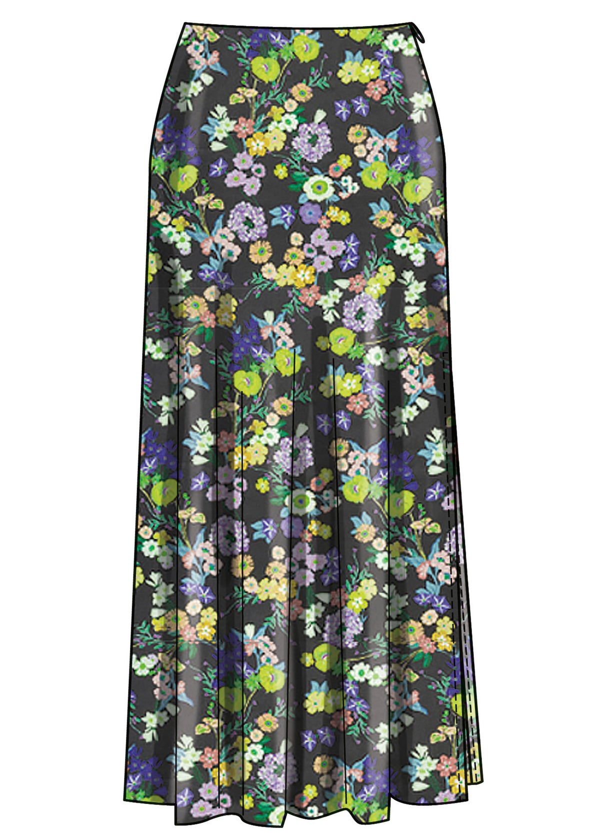 Patron New Look n°6793 - Jupes féminines avec variations de style