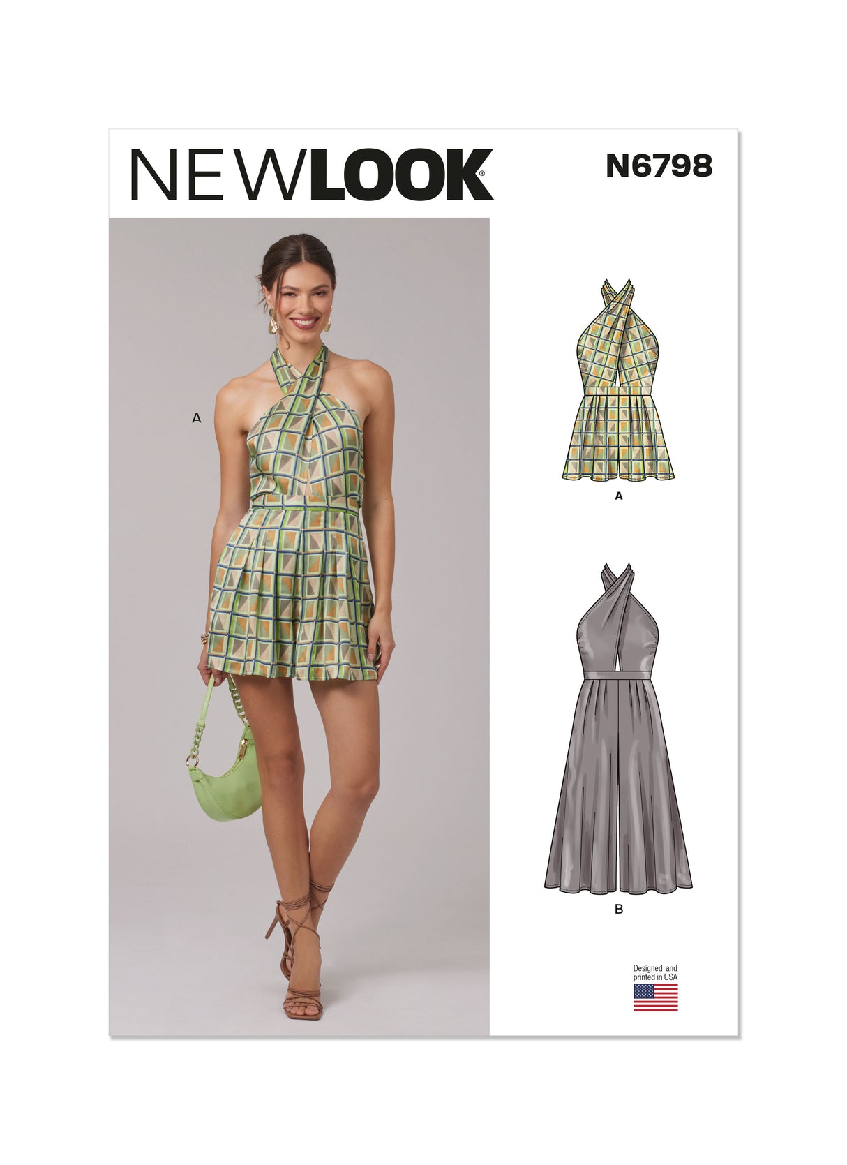 Patron New Look n°6798 – Combinaison & Jumpsuit femme