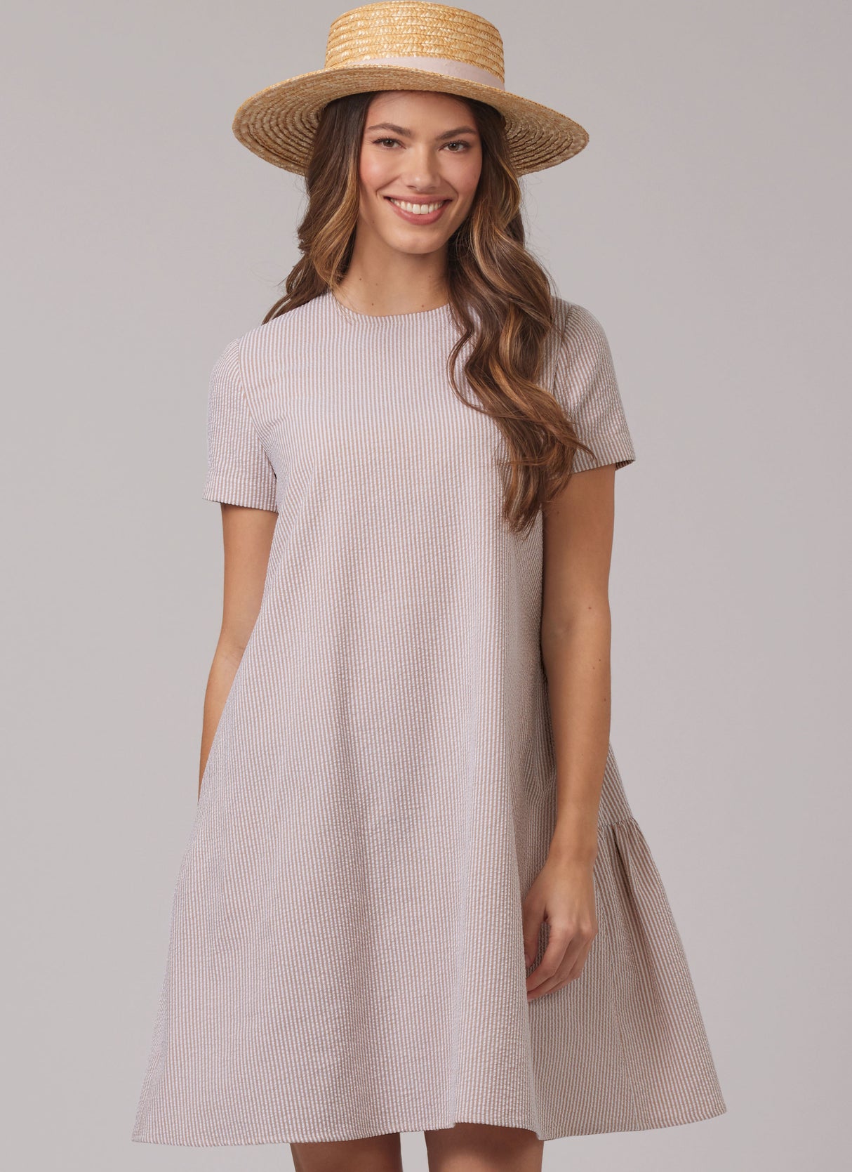 Patron New Look n°6799 – Robe pullover fluide