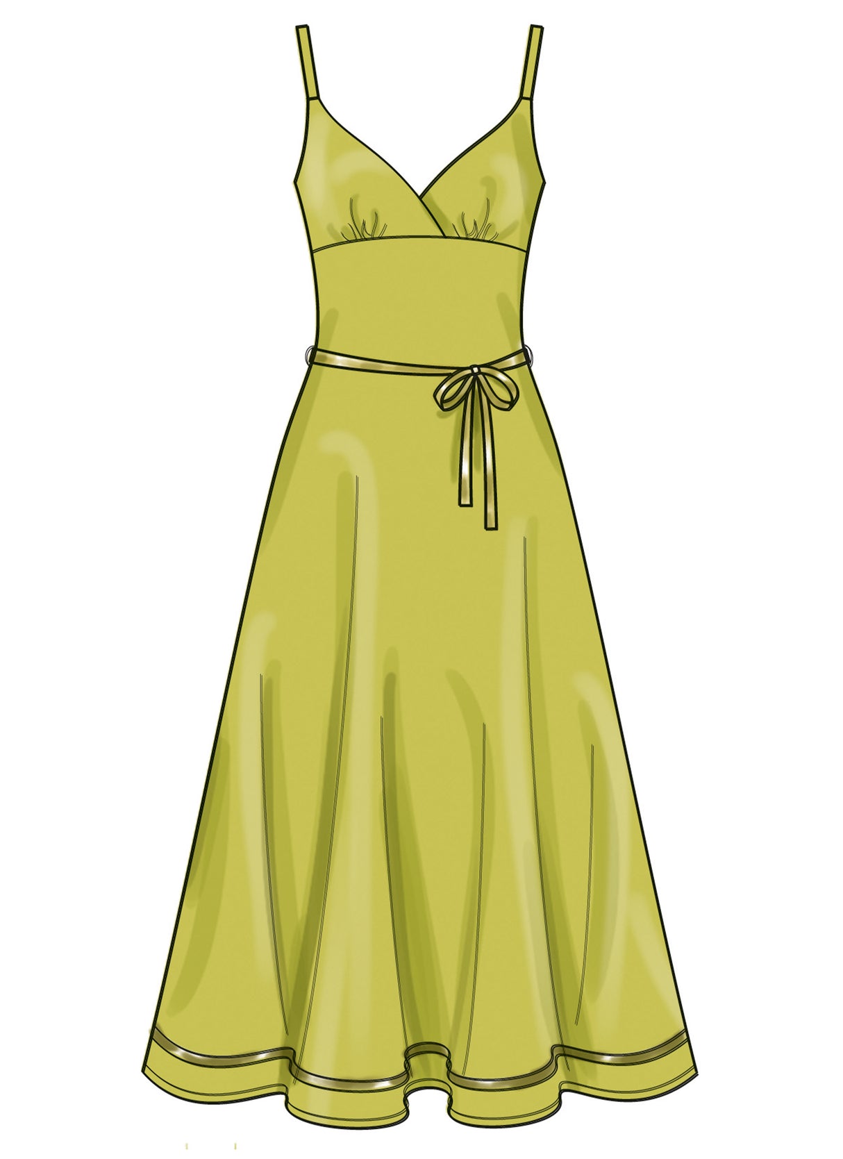 Patron New Look n°6800 – Robes à bretelles & encolure halter