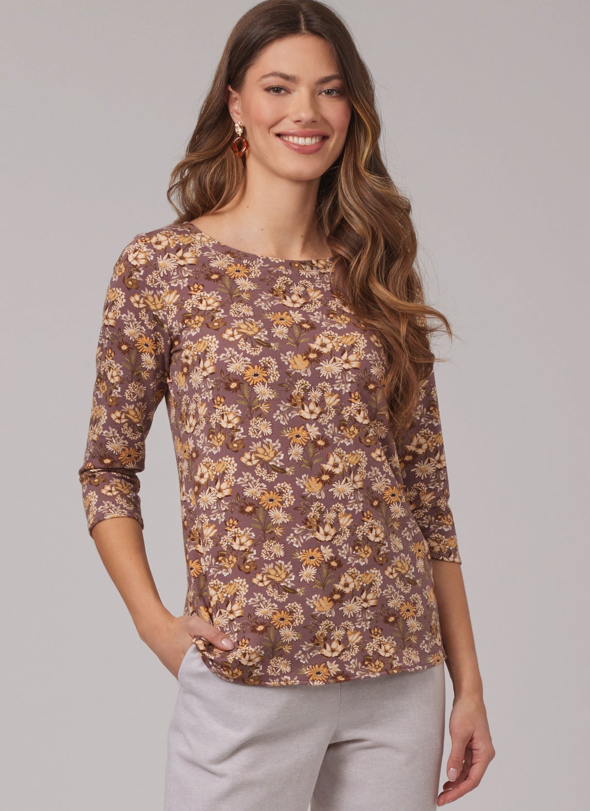 Patron New Look n°6803 – Hauts à manches et pantalons cropped