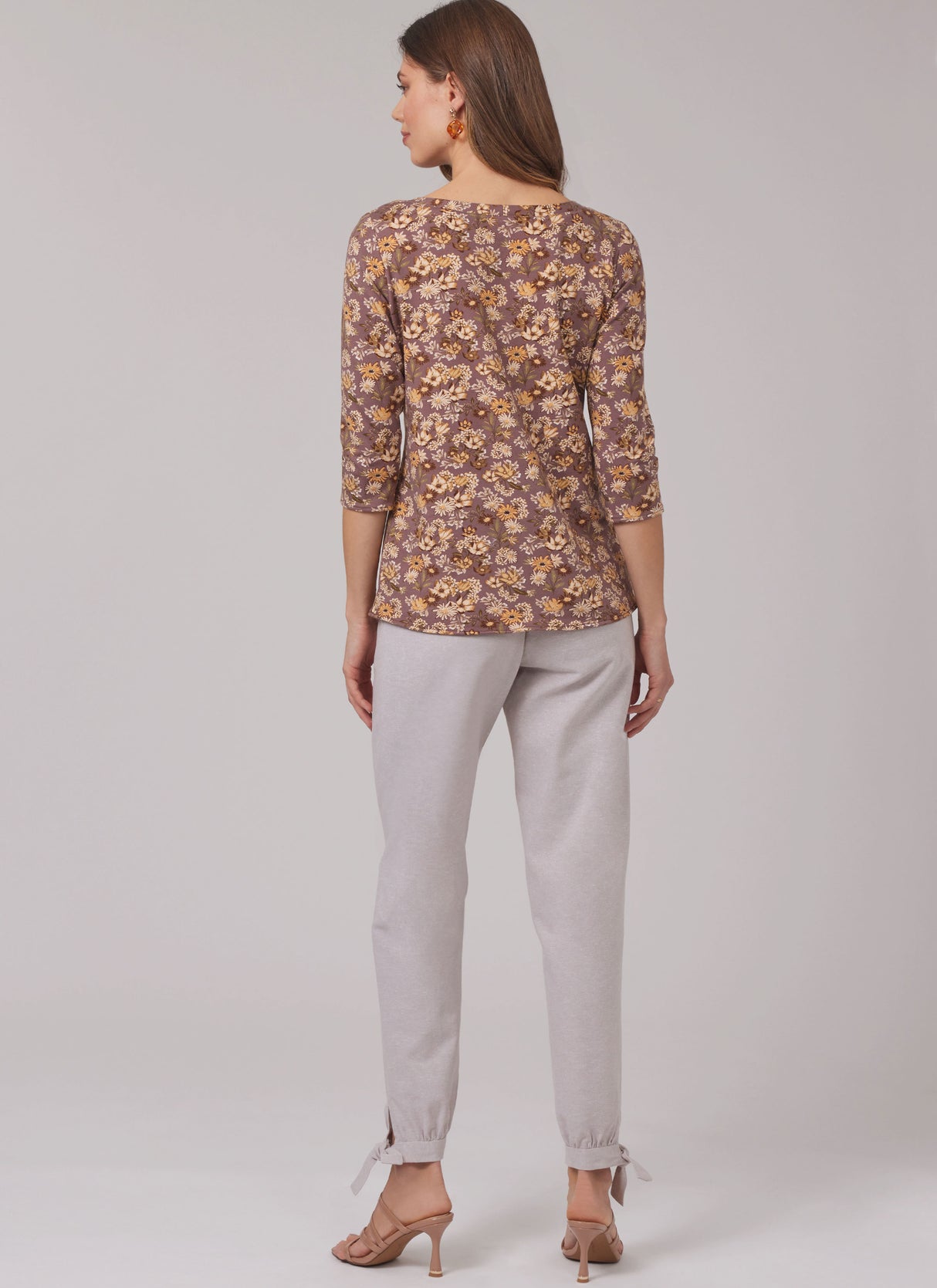 Patron New Look n°6803 – Hauts à manches et pantalons cropped