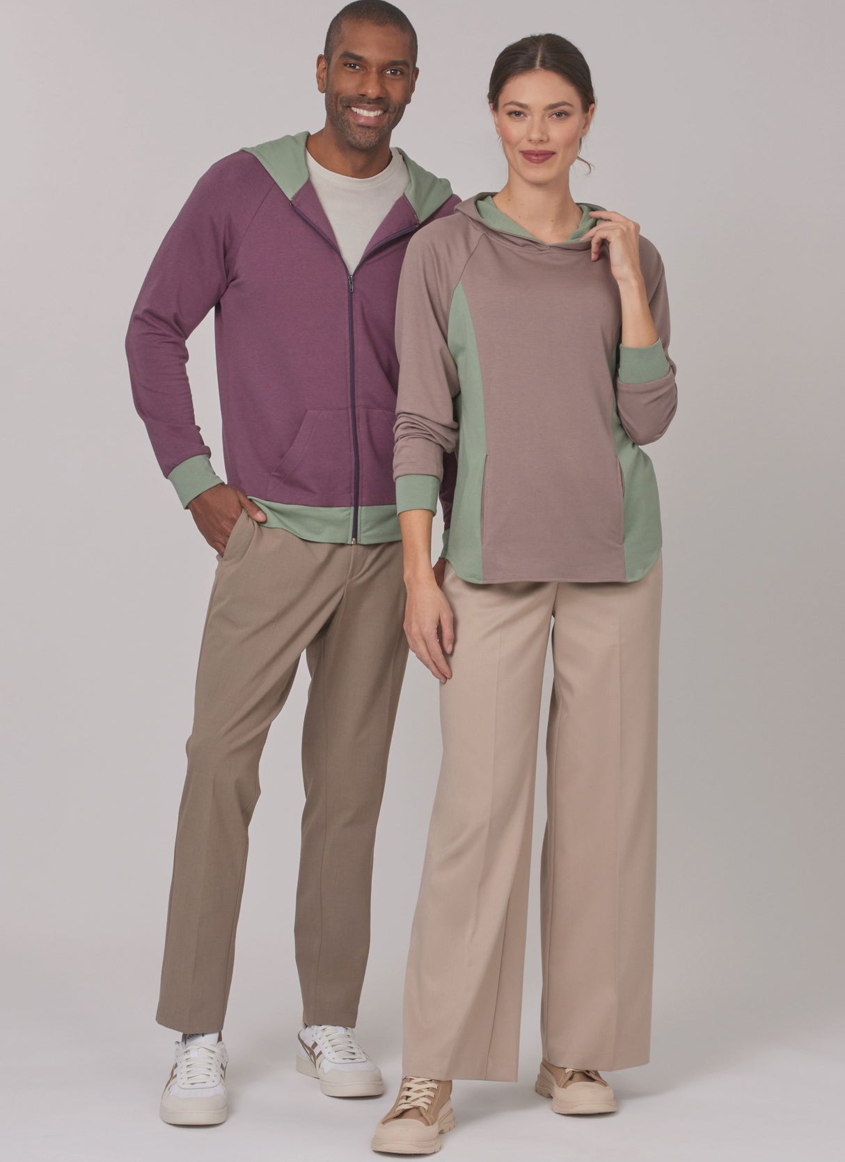 Patron New Look n°6806 – Sweats à capuche unisexes