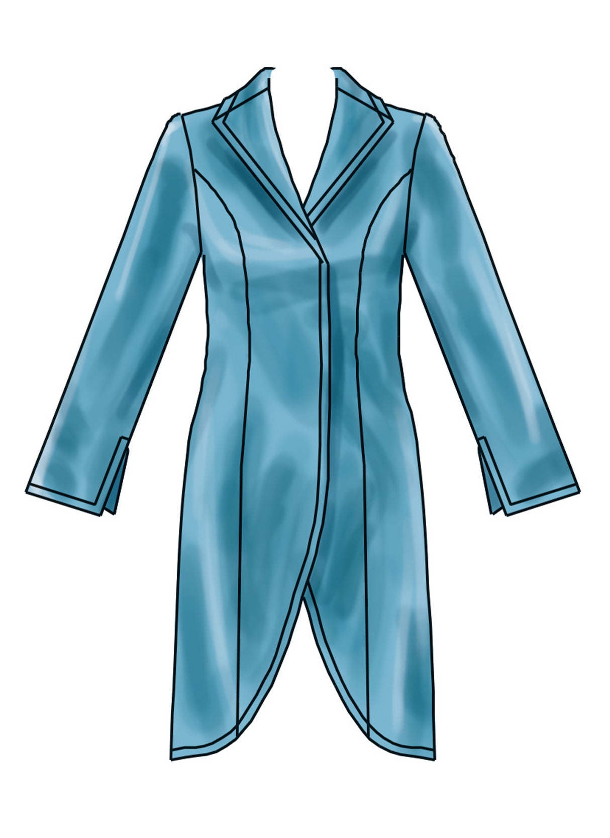 Patron New Look n°6809 – Veste doublée & robe ceinturée