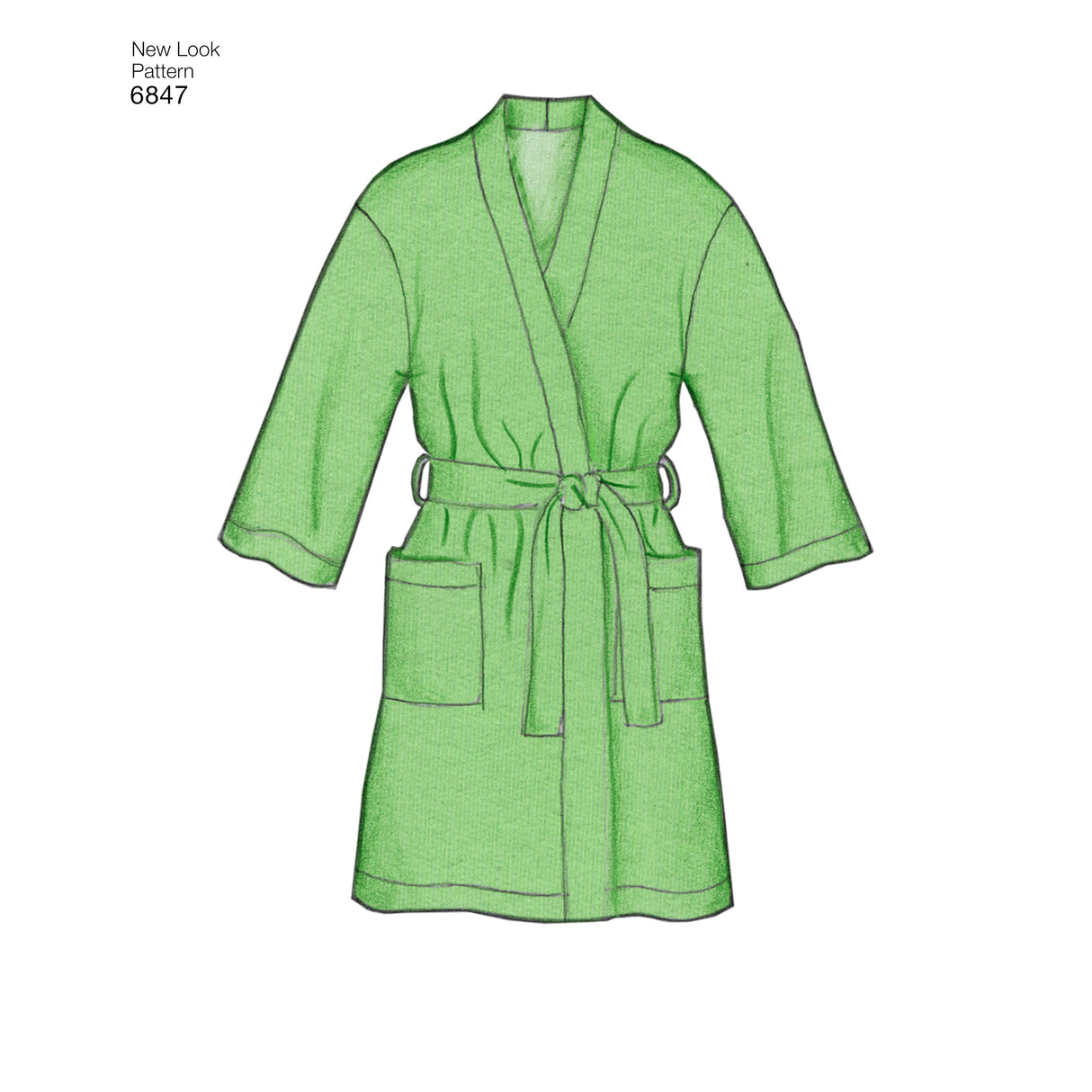 Patron New Look n°6847 – Ensemble de nuit pour enfants