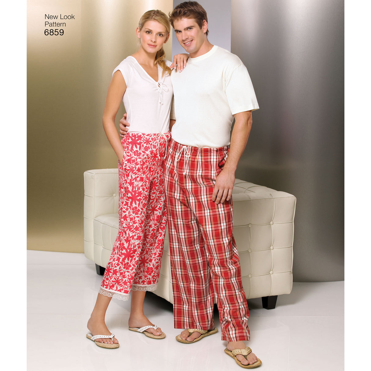 Patron New Look n°6859 – Pantalon, pantacourt et short unisexes