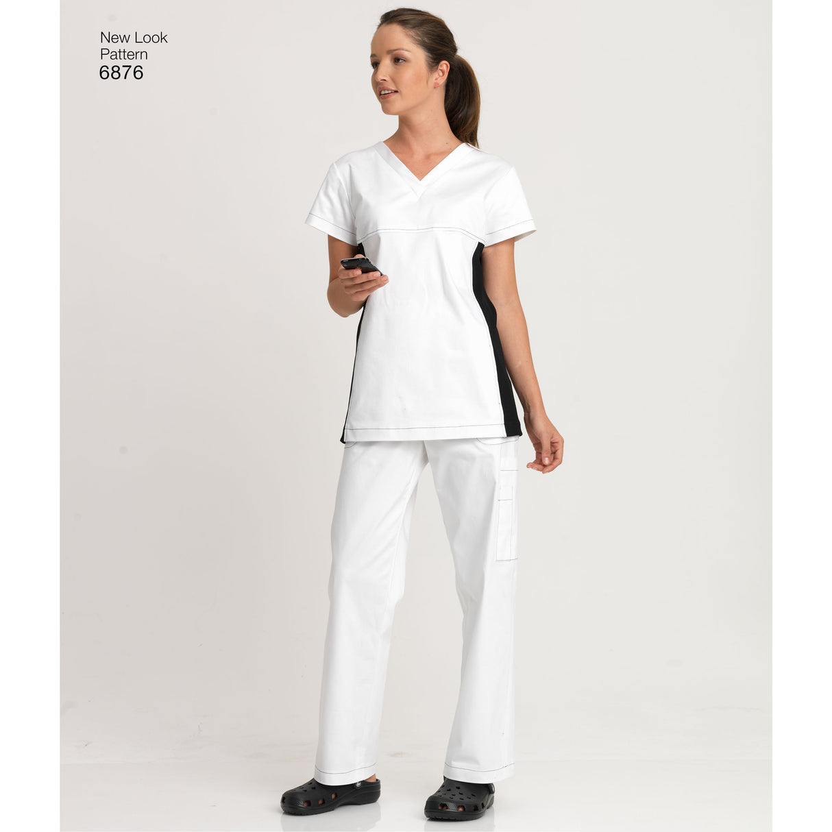 Patron New Look n°6876 – Ensemble médical unisexe