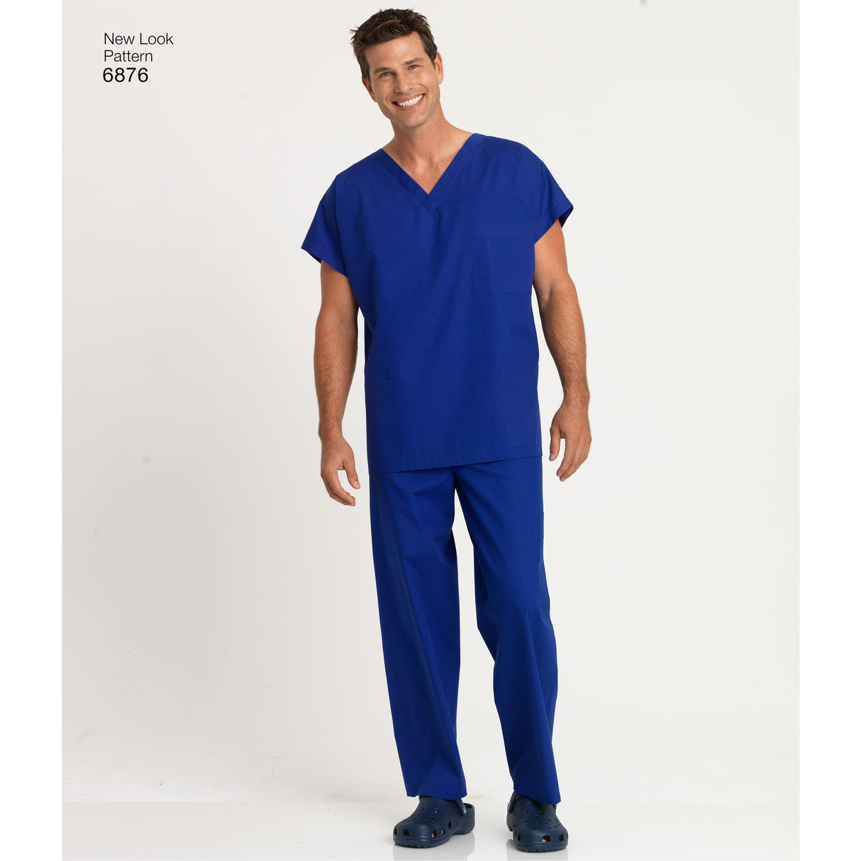 Patron New Look n°6876 – Ensemble médical unisexe