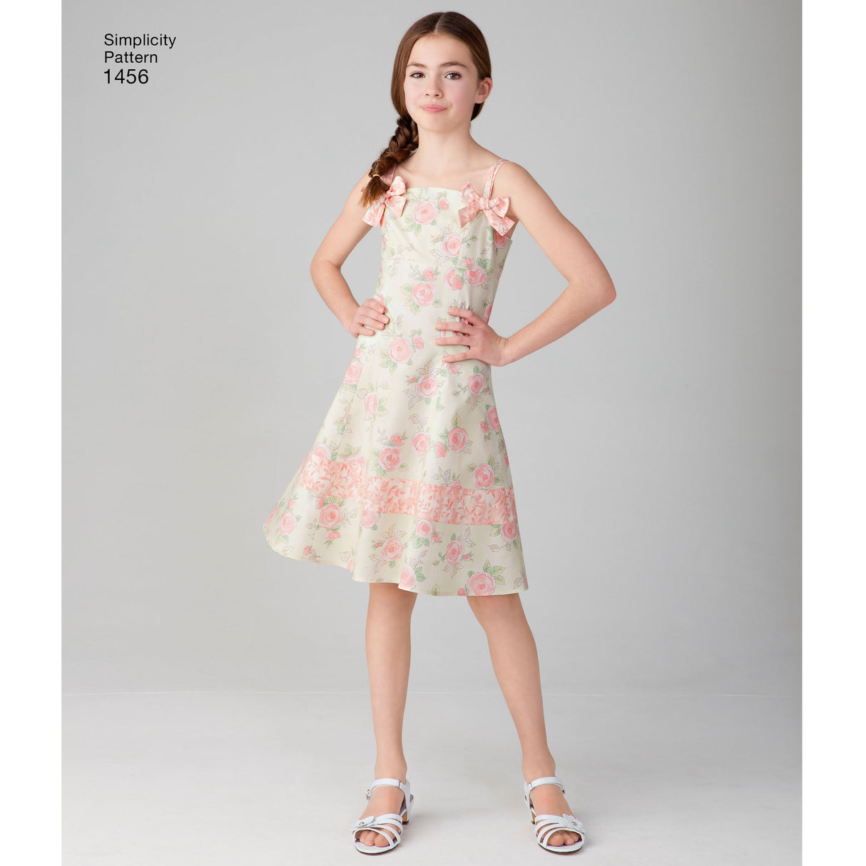 Patron Simplicity n°1456 – Robe et chapeau pour fillette