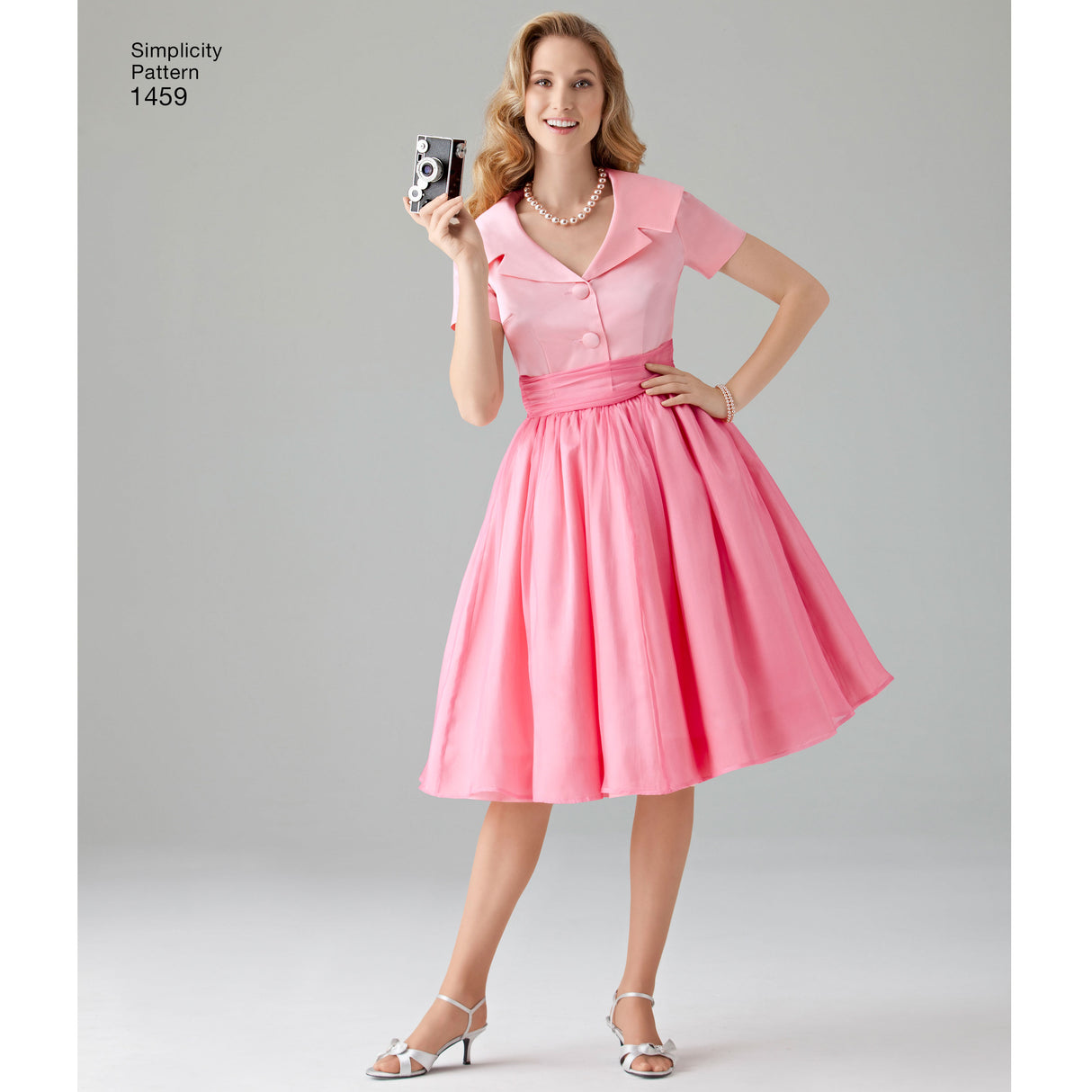 Patron Simplicity n°1459 – Robe vintage avec ceinture