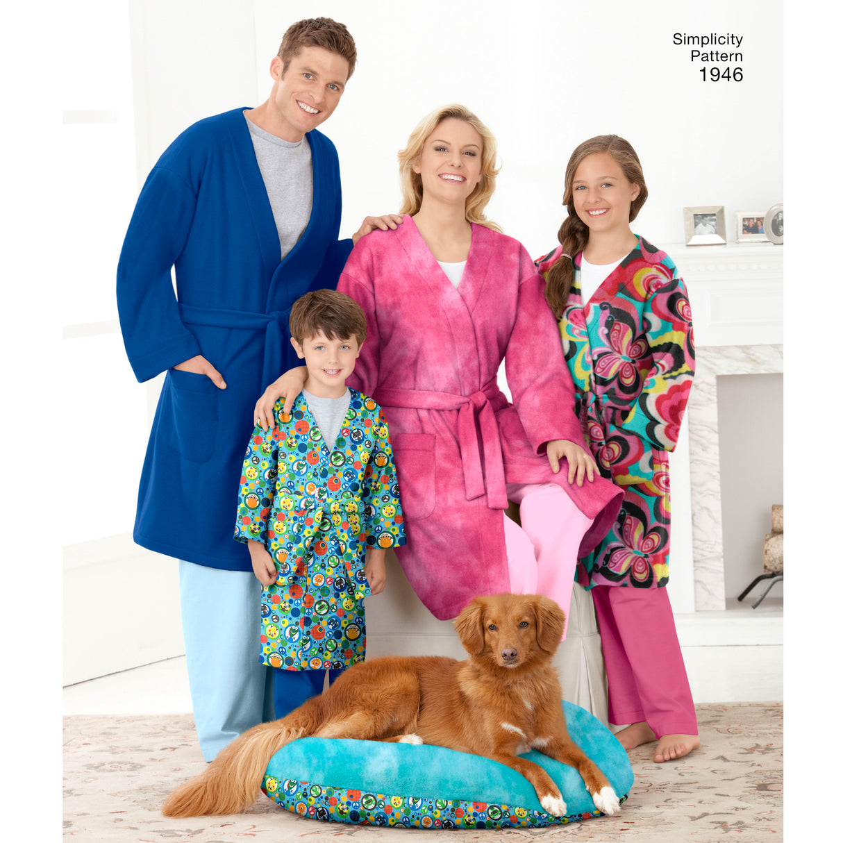 Patron Simplicity n°1946 – Peignoirs pour toute la famille