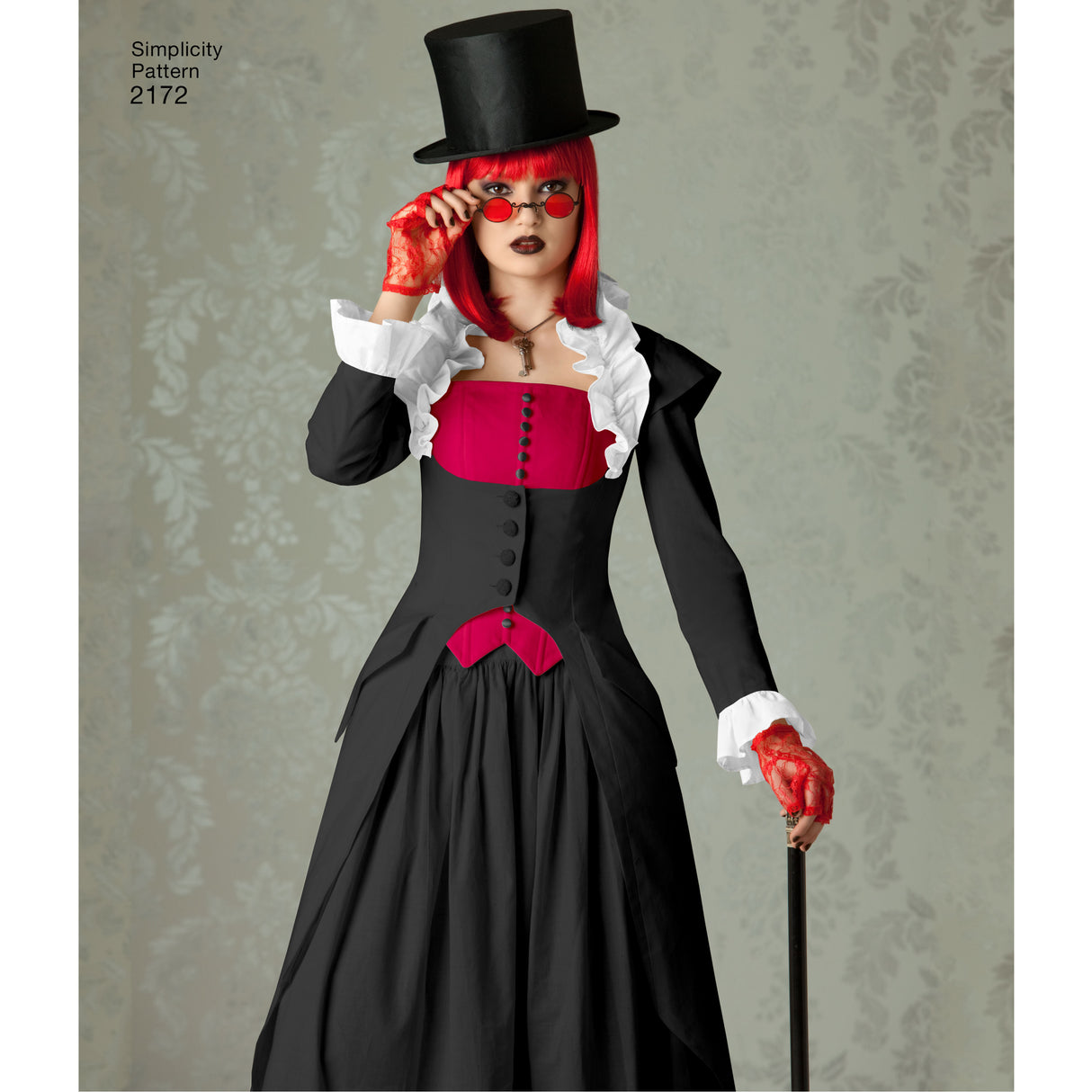 Patron Simplicity n°2172 – Costume steampunk femme