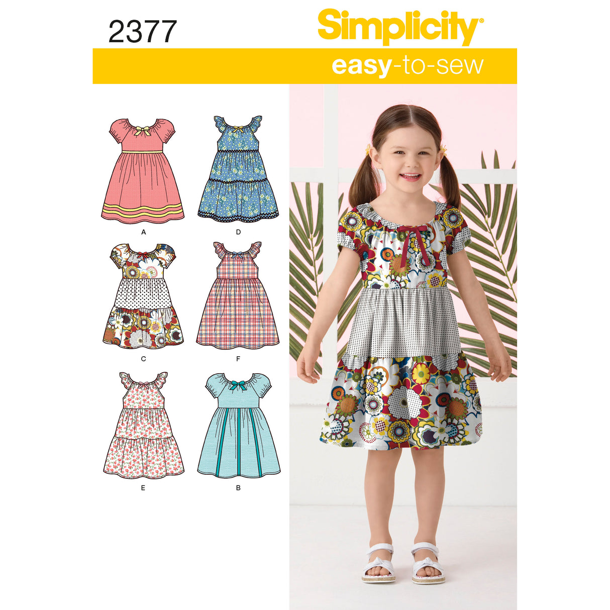 Patron Simplicity n°2377 – Robe pour enfant