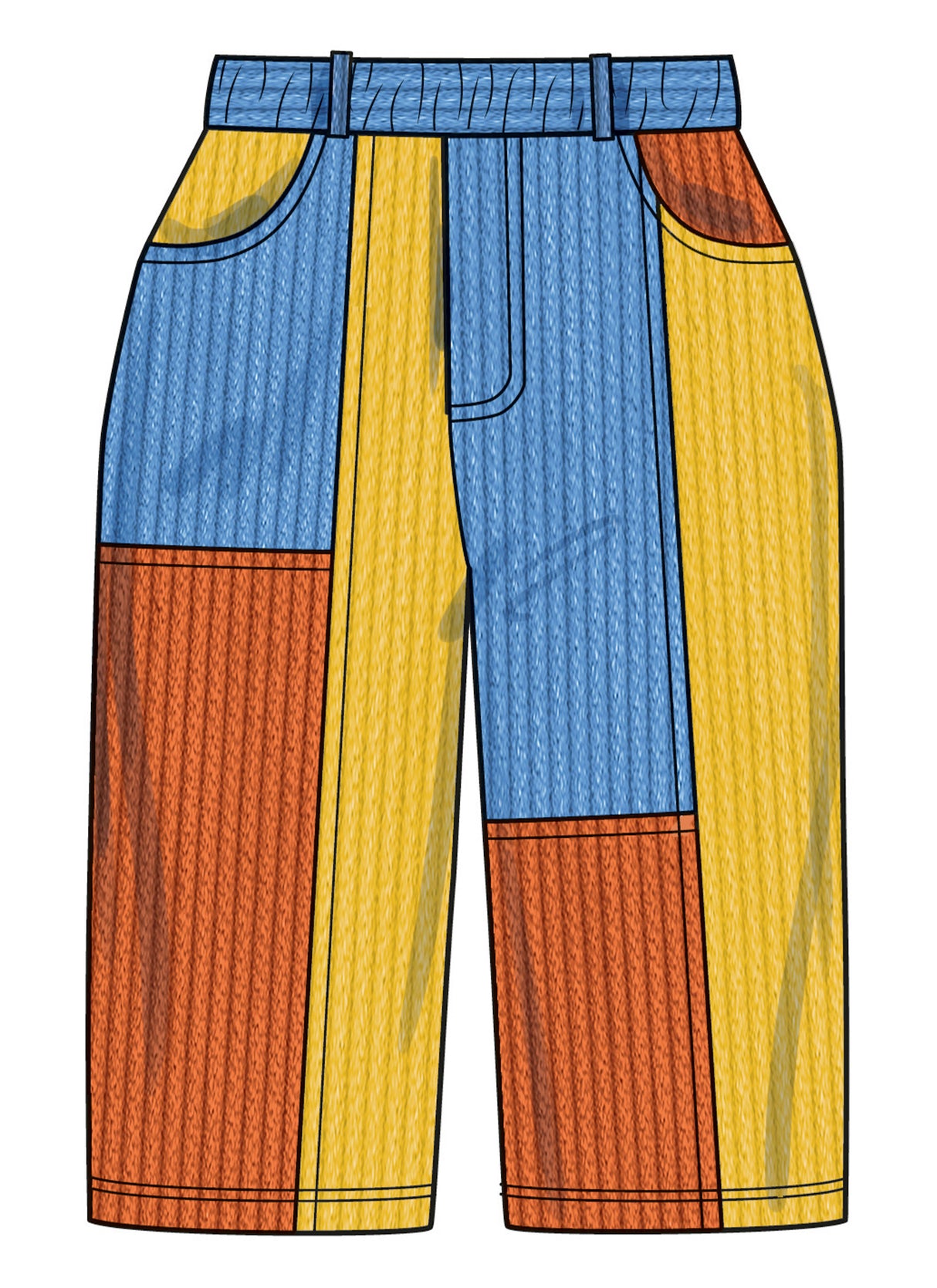Patron Simplicity n°3013 - Hoodie & jeans pour tout-petits