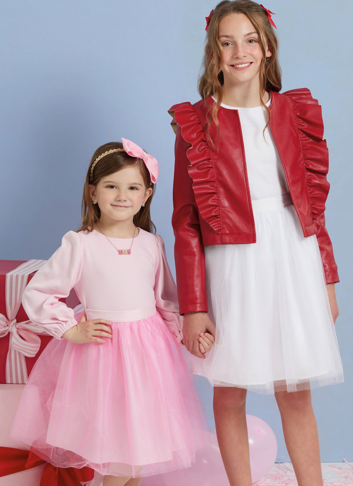 Patron Simplicity n°3044 – Ensemble filles : veste, jupes & haut
