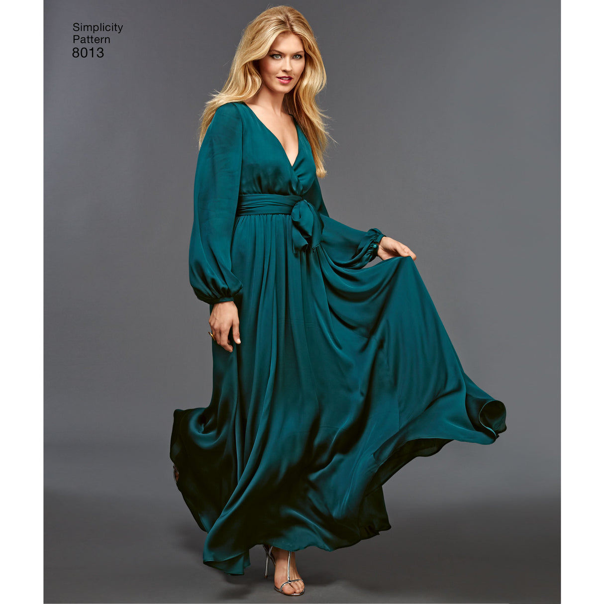 Patron Simplicity n°8013 – Robe vintage des années 70