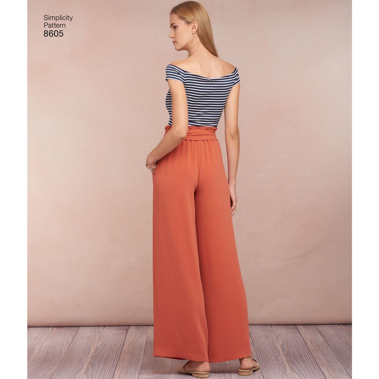 Patron Simplicity n°8605 - Jupe et pantalon amples pour femme