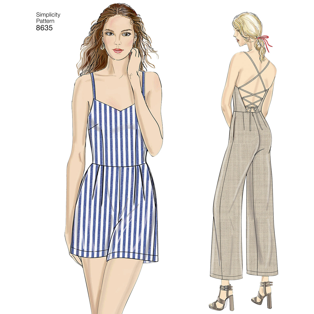 Patron Simplicity n°8635 – Robe et combinaison
