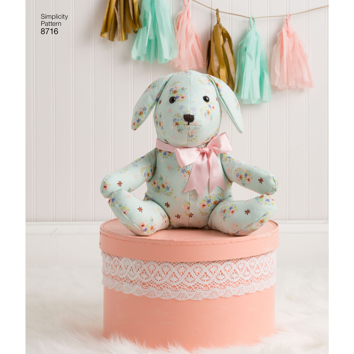Patron Simplicity n°8716 – Animaux en peluche