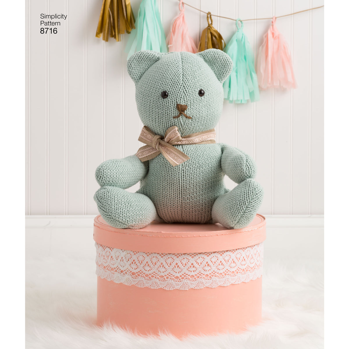 Patron Simplicity n°8716 – Animaux en peluche