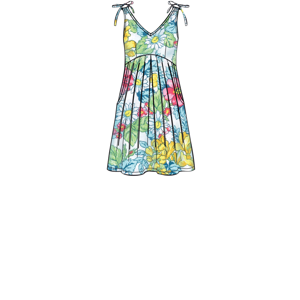 Patron Simplicity n°8910 – Robe mi‑saison à volants