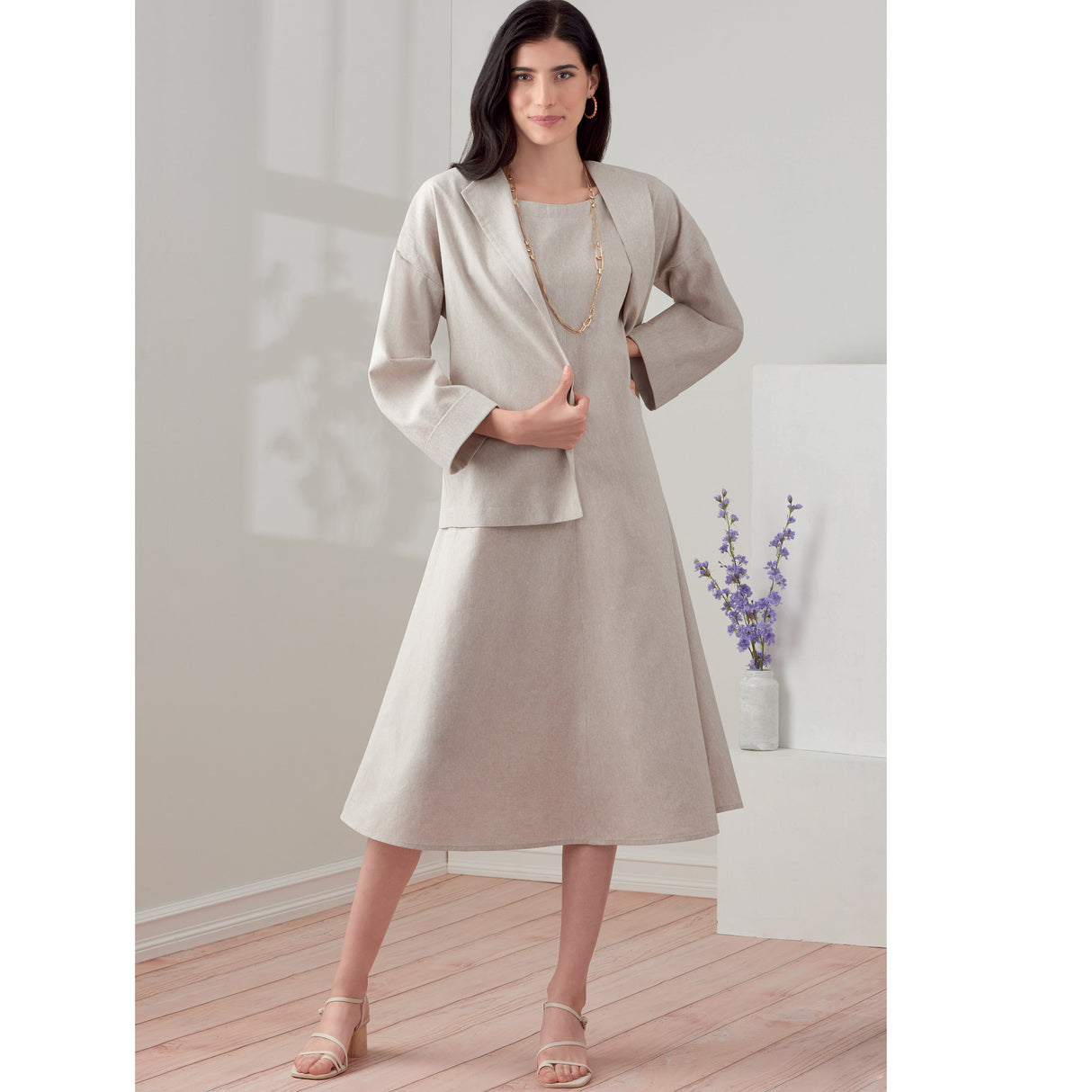 Patron Simplicity n°9263 – Ensemble robe, veste et top pour femme
