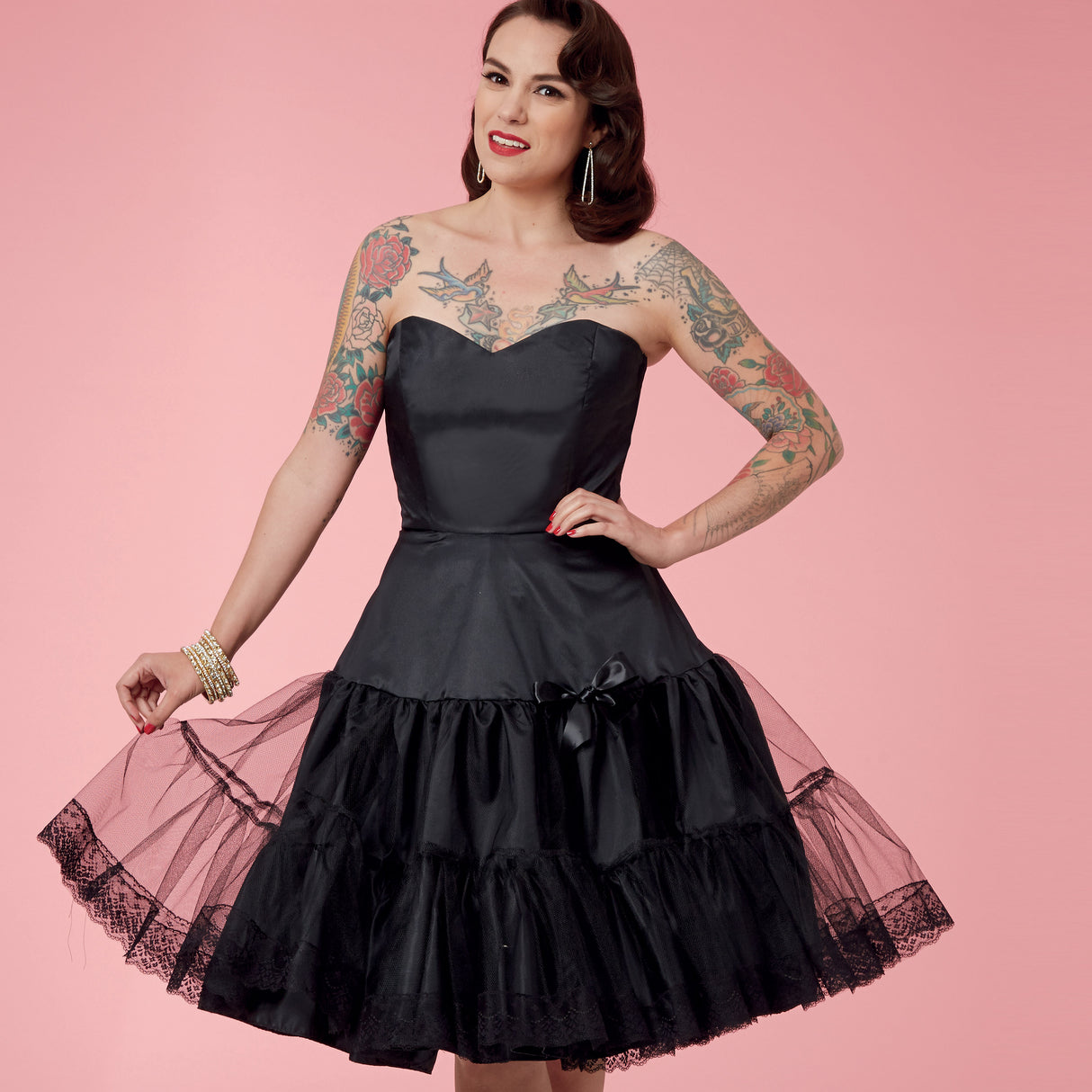 Patron Simplicity n°9293 – Jupon et bustier femme