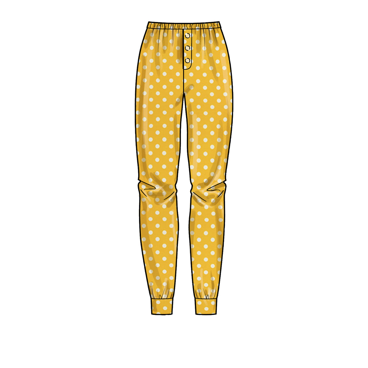 Patron Simplicity n°9455 – Ensemble haut henley et legging pour toute la famille
