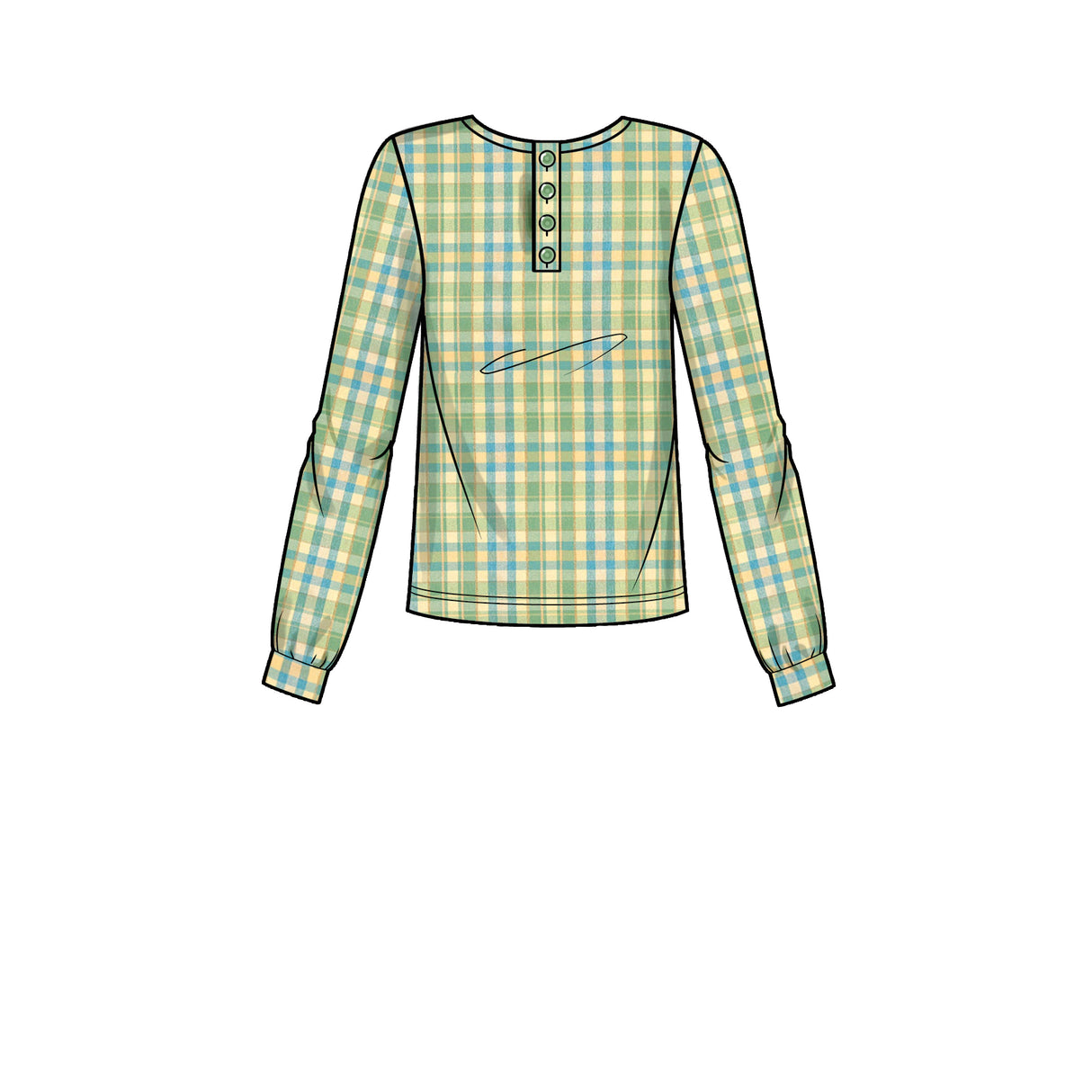 Patron Simplicity n°9455 – Ensemble haut henley et legging pour toute la famille