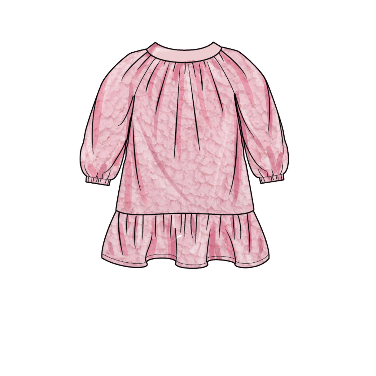 Patron Simplicity n°9460 – Robe, haut et pantalon pour enfants