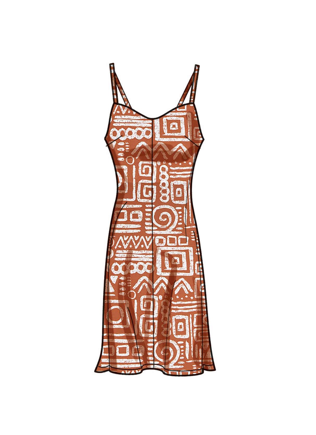 Patron Simplicity n°9745 – Robe nuisette en trois longueurs