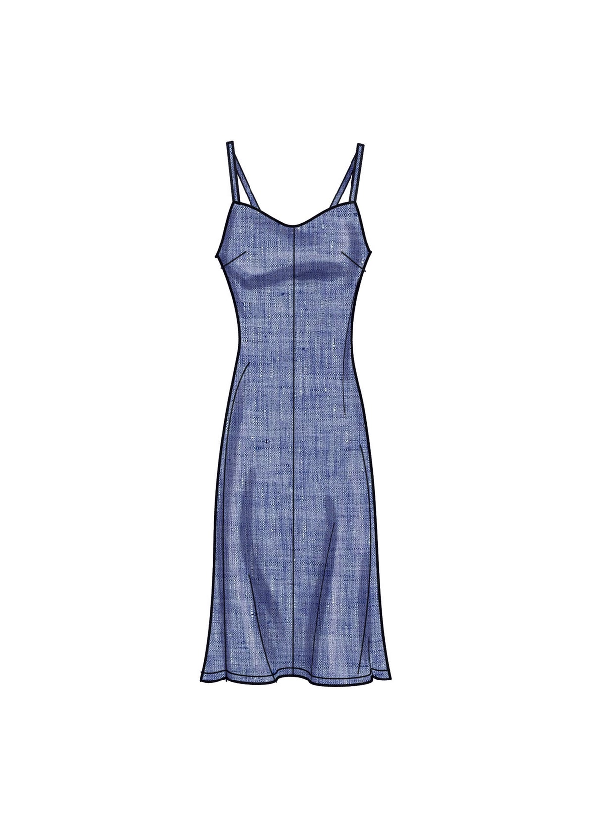Patron Simplicity n°9745 – Robe nuisette en trois longueurs