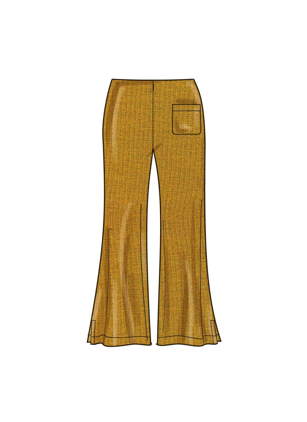 Patron Simplicity n°9752 – Jupes et pantalons en maille pour femmes