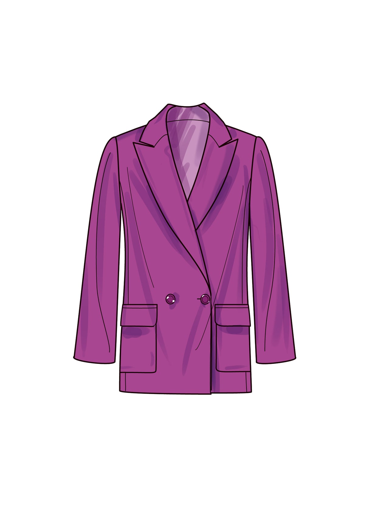 Patron Simplicity n°9825 – Vestes pour femmes