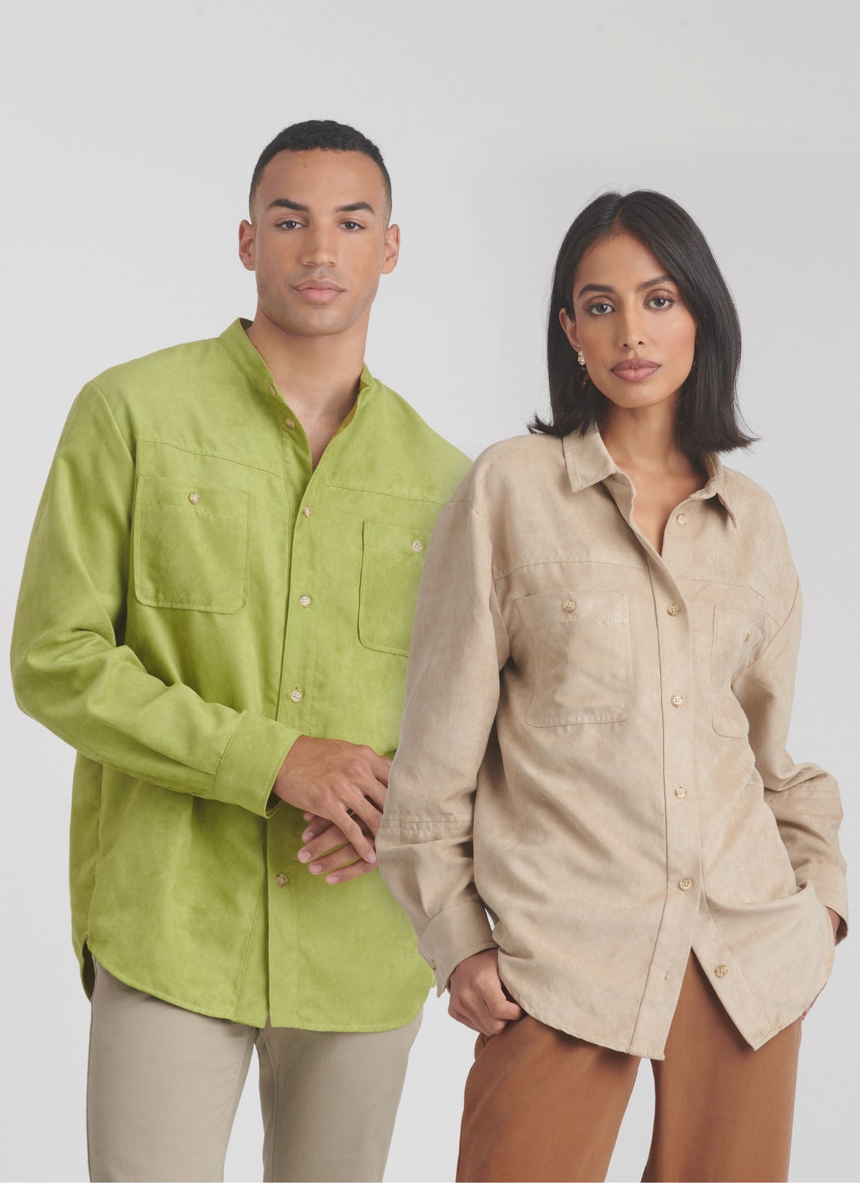 Patron Simplicity n°9858 – Chemises unisexes