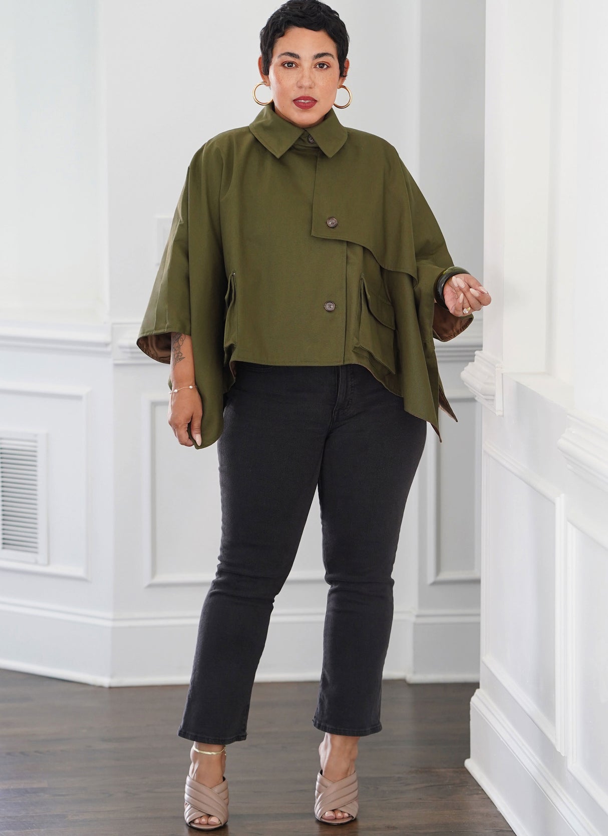 Patron Simplicity n°9893 – Cape trench courte Mimi G