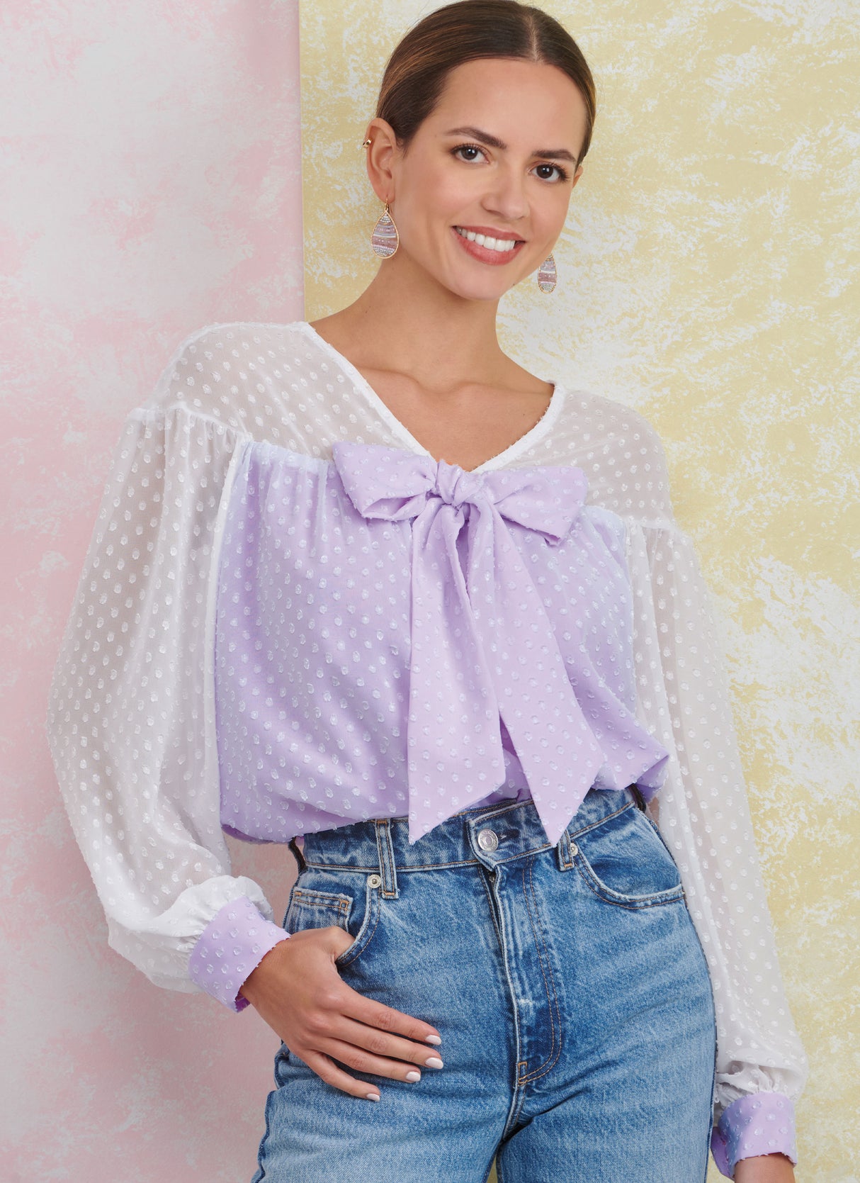 Patron Simplicity n°9921 – Top décontracté à manches ballon
