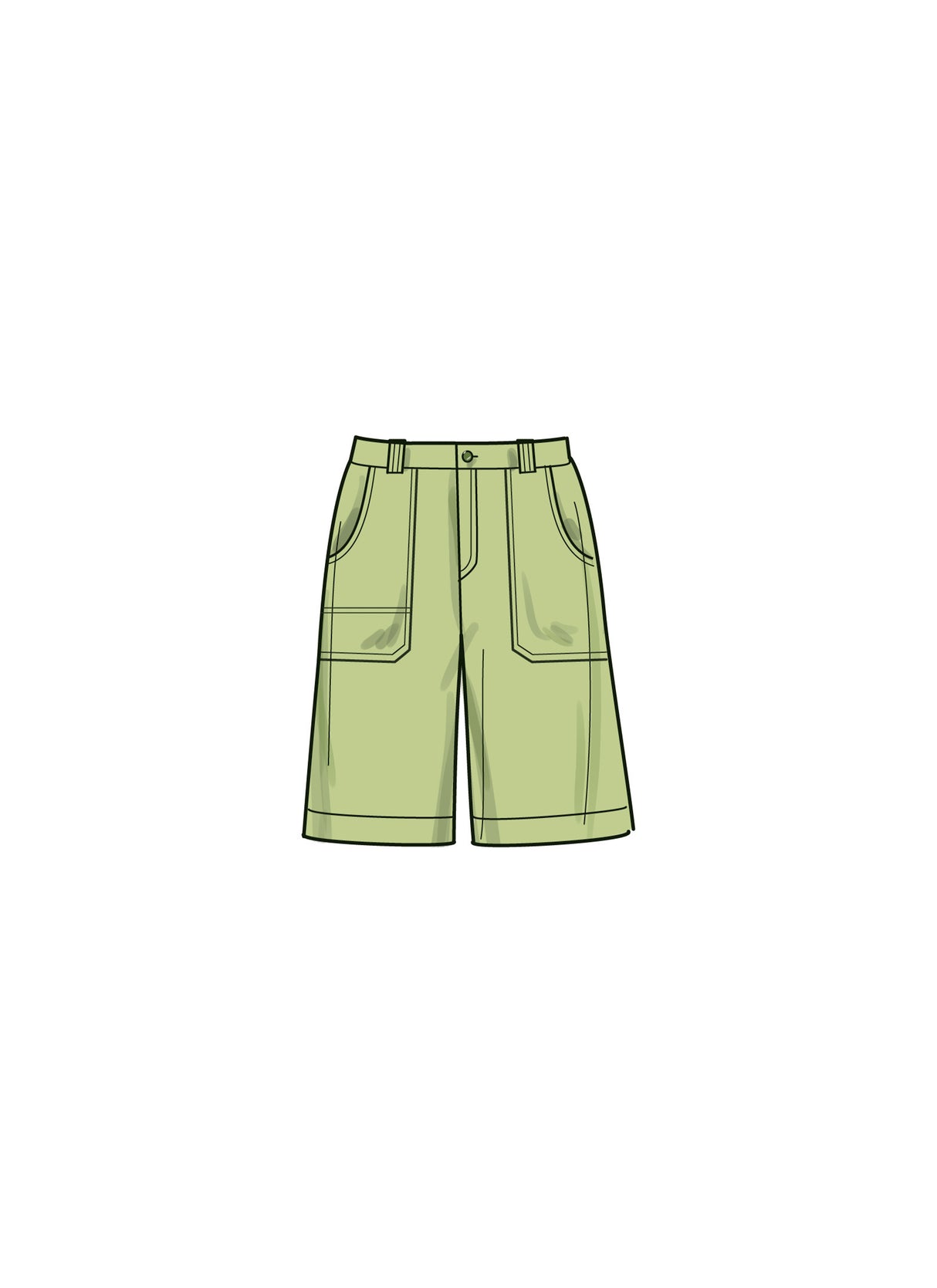 Patron Simplicity n°9923 – Pantalon et short en deux longueurs