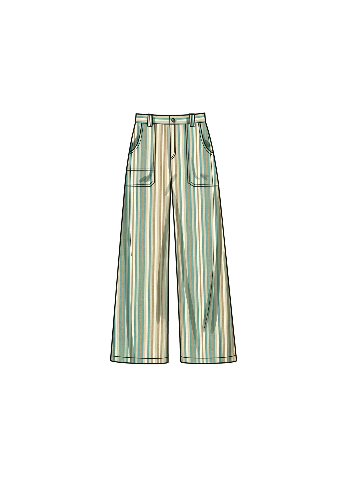 Patron Simplicity n°9923 – Pantalon et short en deux longueurs