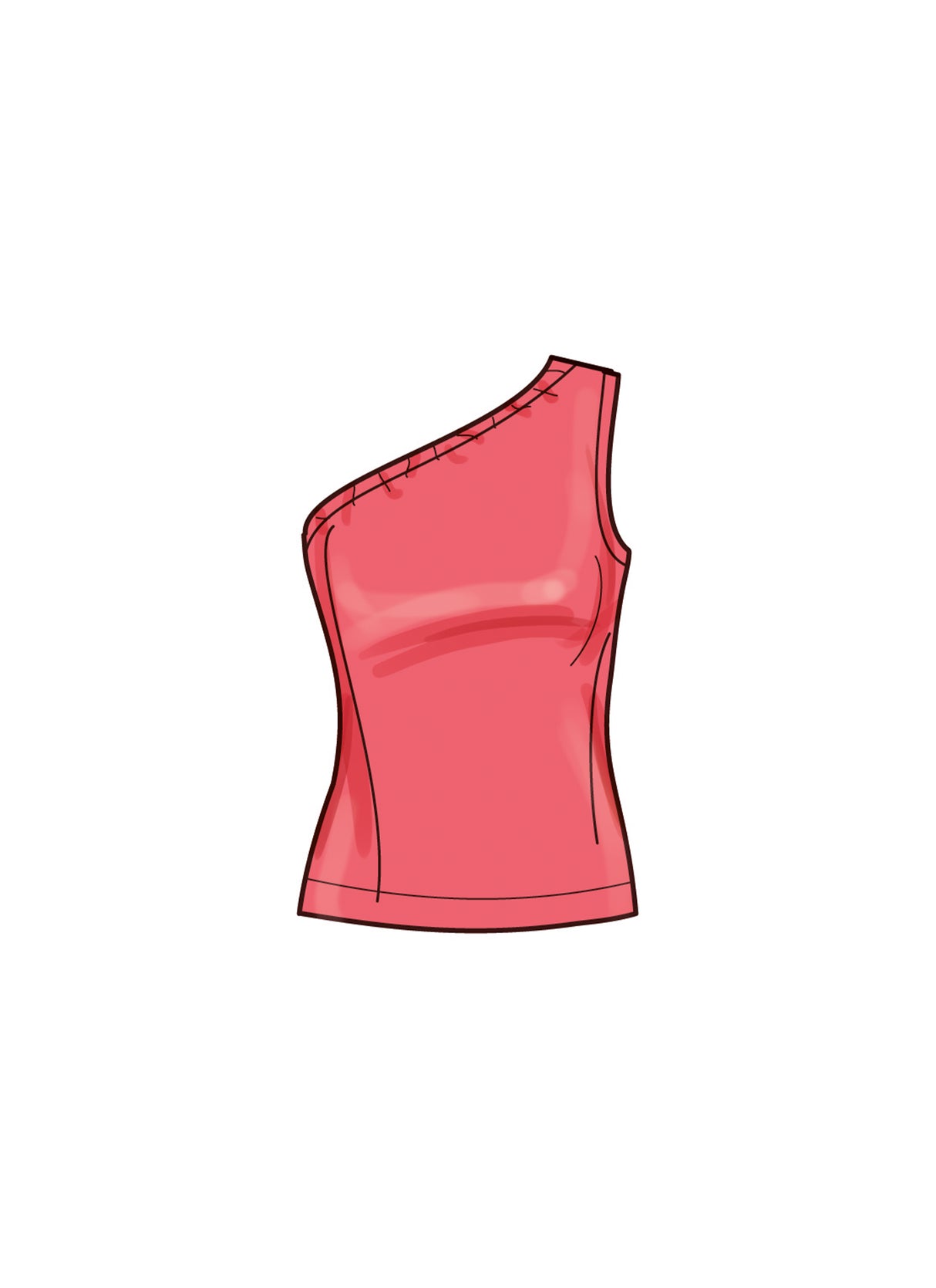 Patron Simplicity n°9925 – Pantalon croisé, shrug et top asymétrique