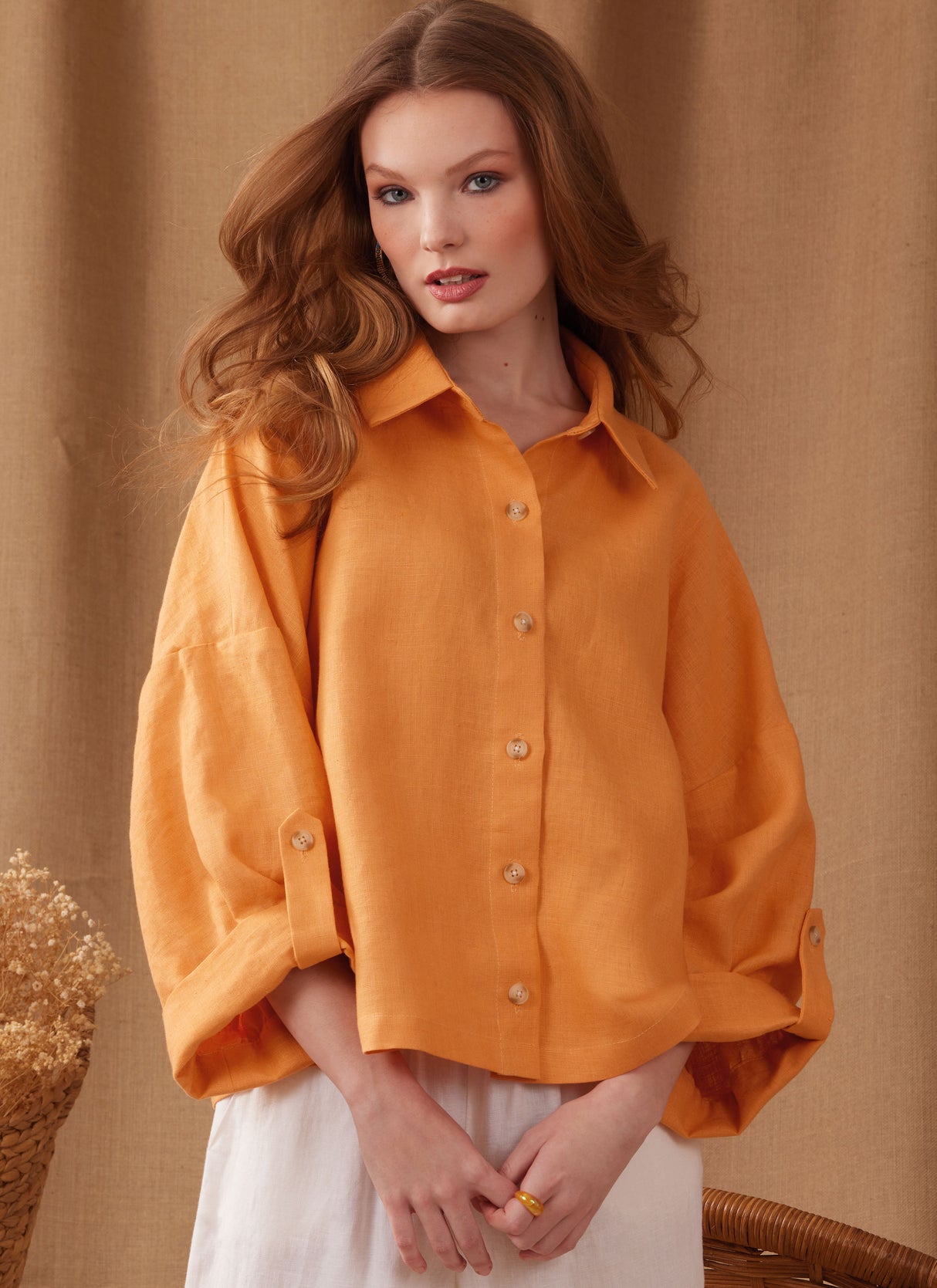 Patron Simplicity n°9952 – Oversized shirts deux longueurs