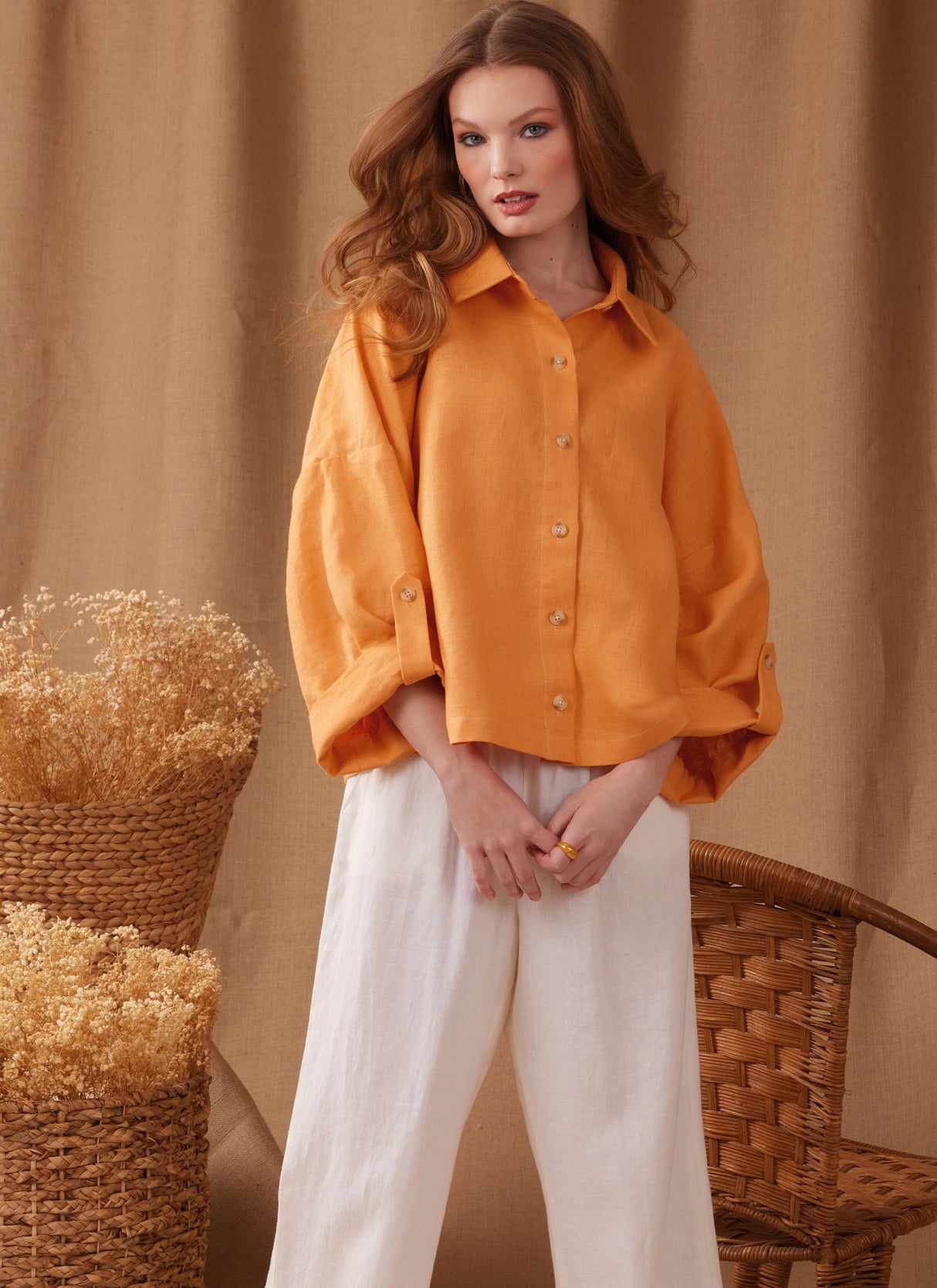Patron Simplicity n°9952 – Oversized shirts deux longueurs