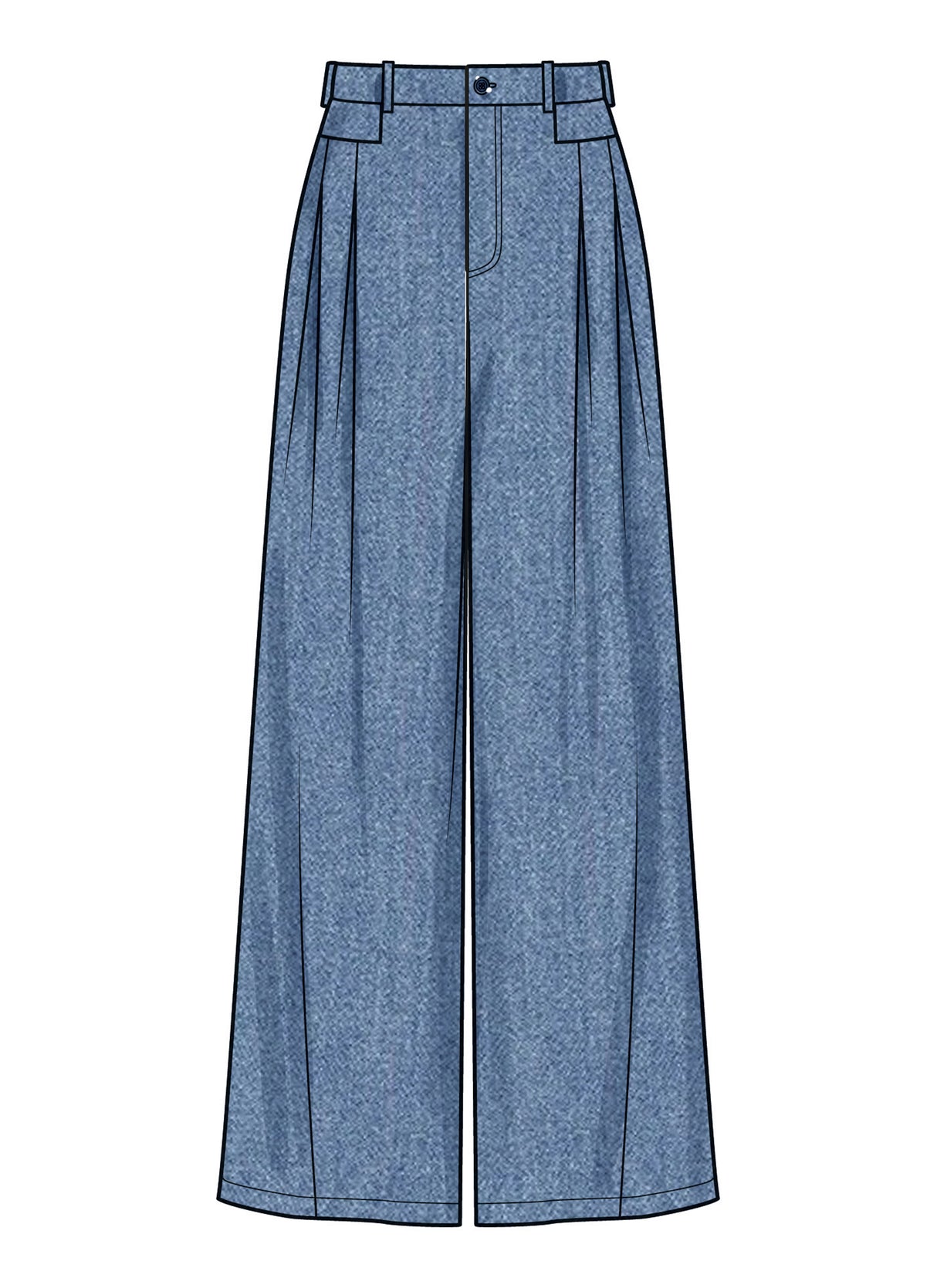 Patron Simplicity n°9955 – Shorts plissés et pantalons larges
